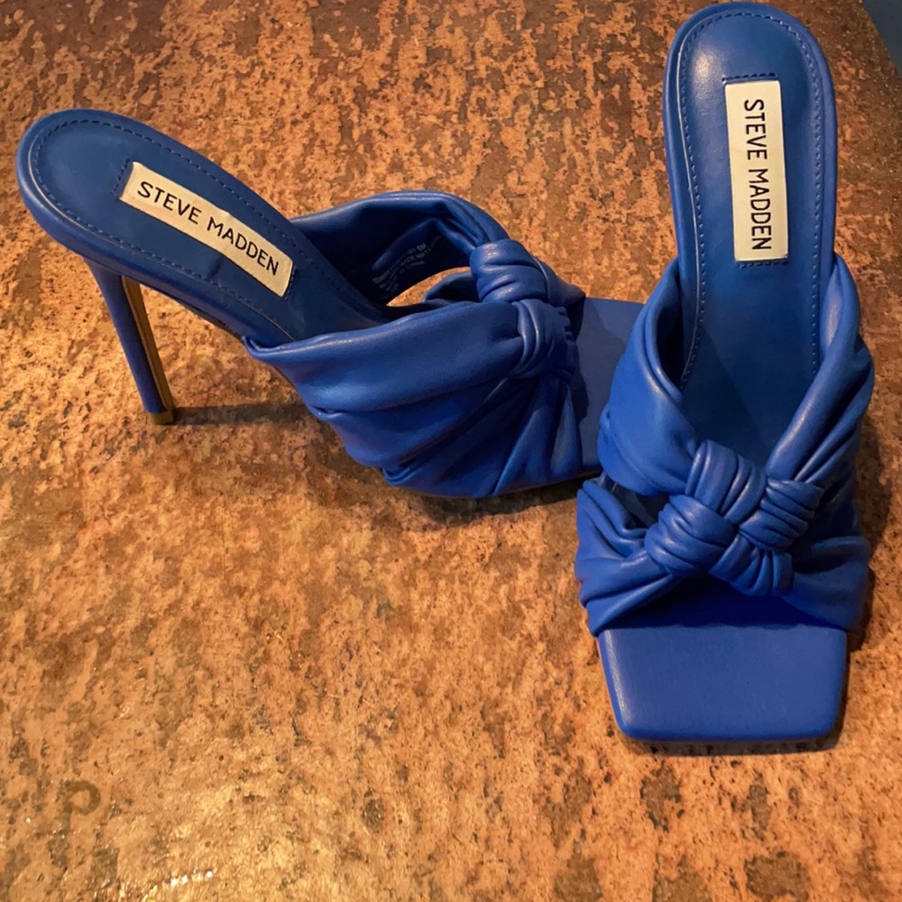 Steve Madden mule heels